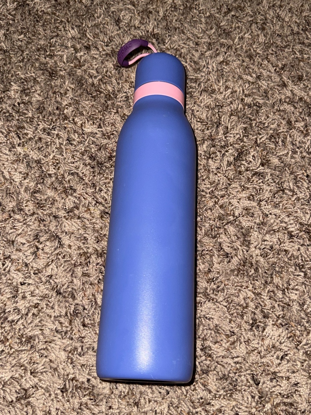 Owalo Purple Stainless Steel Water Bottle with Pink Accent - Picture 5 of 6